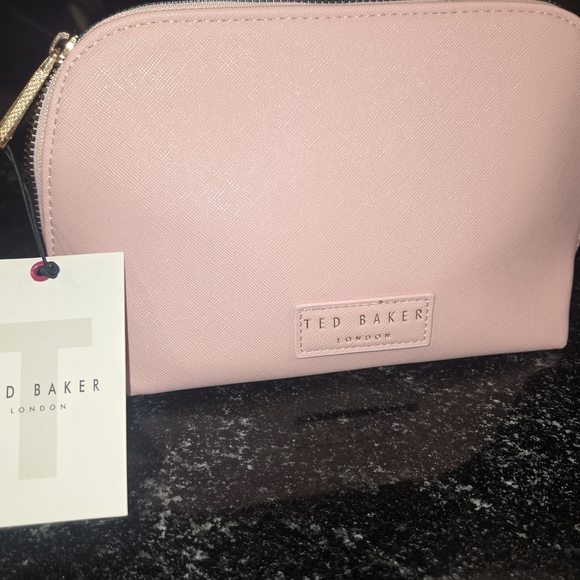 Ted Baker Handbags - Ted Baker Pink Travel Cosmetic Pouch
